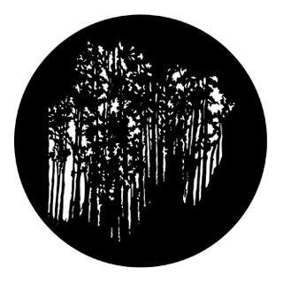 Rosco - 77841 - Standard Steel Gobo - Trees and Vegetation | Z-Bombilla