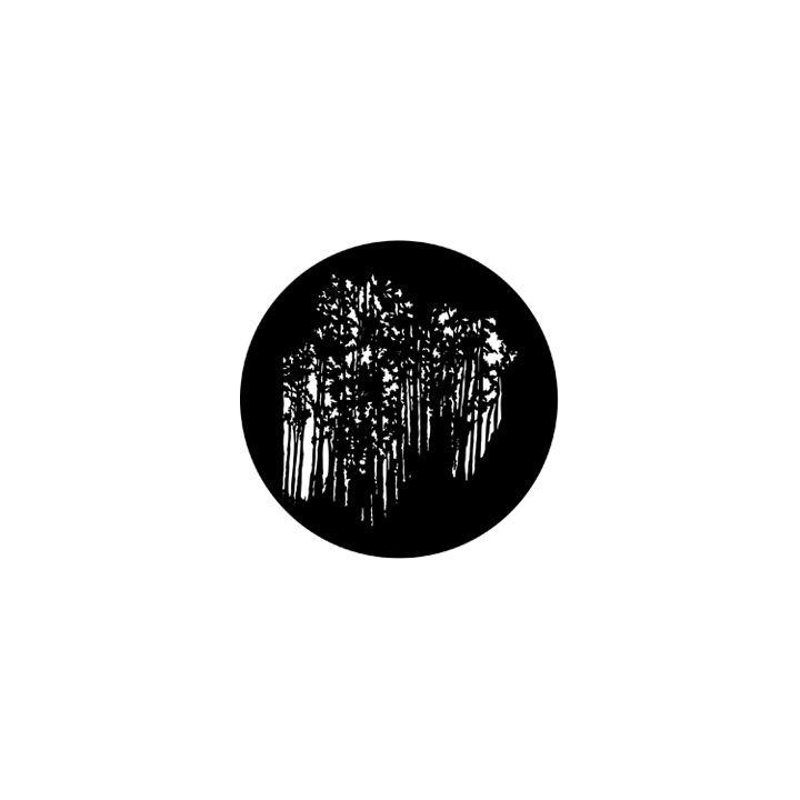 Rosco - 77841 - Standard Steel Gobo - Trees and Vegetation | Z-Bombilla
