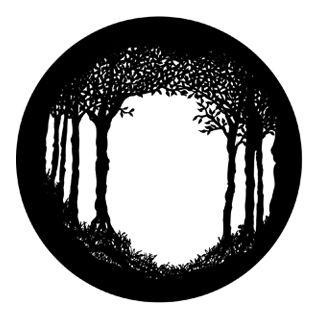 Rosco - 77860 - Aço Padrão Gobo - Árvores e Vegetação | Z-Bombilla