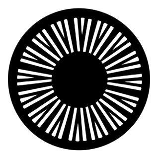 Rosco - 77391 - Aço Padrão Gobo - Abstractos | Z-Bombilla