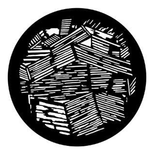 Rosco - 77441 - Aço Padrão Gobo - Abstractos | Z-Bombilla