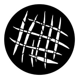 Rosco - 77753 - Aço Padrão Gobo - Abstractos | Z-Bombilla