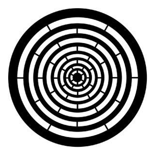 Rosco - 77762 - Aço Padrão Gobo - Abstractos | Z-Bombilla