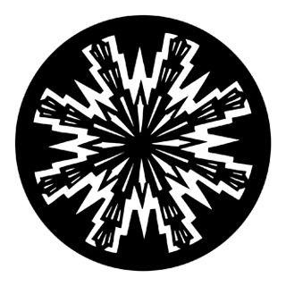 Rosco - 77784 - Aço Padrão Gobo - Abstractos | Z-Bombilla