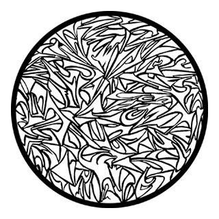 Rosco - 78234 - Aço Padrão Gobo - Abstractos | Z-Bombilla