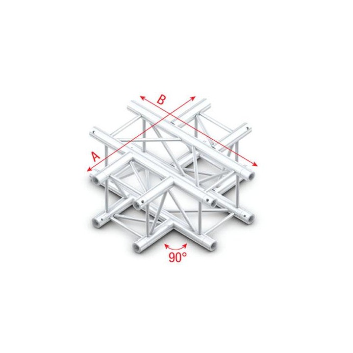 Showtec - Cross 4-way - Showtec truss corner | Z-Bombilla