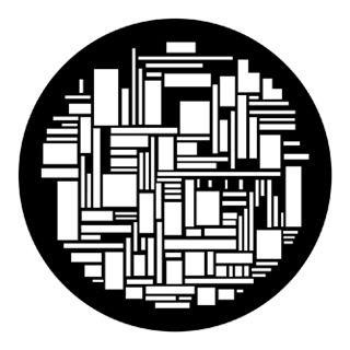 Rosco - 79082 - Aço Padrão Gobo - Abstractos | Z-Bombilla