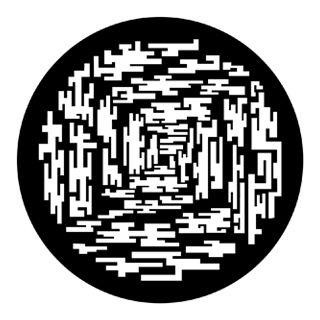 Rosco - 79084 - Aço Padrão Gobo - Abstractos | Z-Bombilla