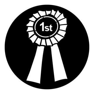 Rosco - 76551 - Standard Steel Gobo - Graphics | Z-Bombilla