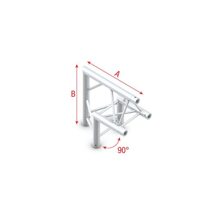 Showtec - Corner 90° apex up - Showtec treliça de canto | Z-Bombilla