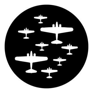 Rosco - 76560 - Standard Steel Gobo - Graphics | Z-Bombilla