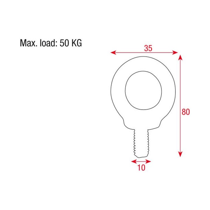 Dap Audio - Speaker hanging eye - Speaker Accessories | Z-Bombilla