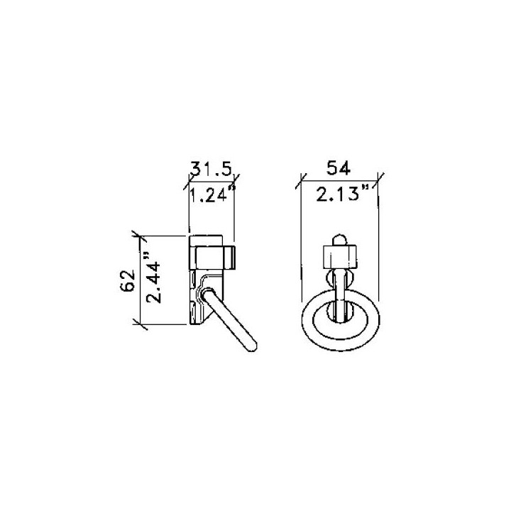 Dap Audio - Double Stud Flying Point - Accessório | Z-Bombilla