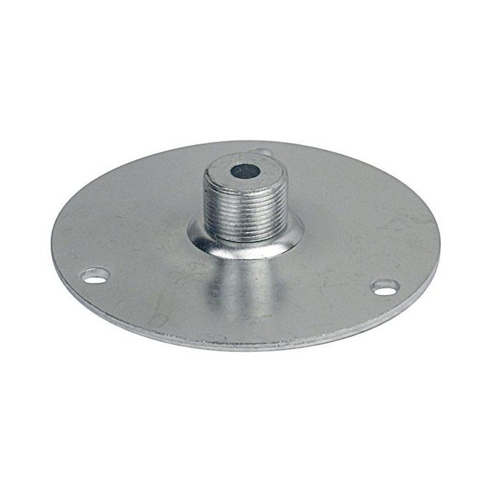 Dap Audio - Mounting Plate 60 mm for Gooseneck - Desk Microphone Stand | Z-Bombilla