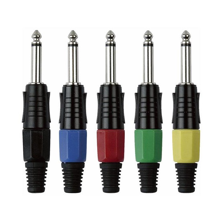 Dap Audio - 6.3 mm Jackplug Mono, Black housing - Conector Jack | Z-Bombilla