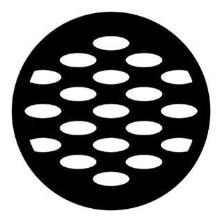 Rosco - 77072 - Aço Padrão Gobo - Gráficos | Z-Bombilla