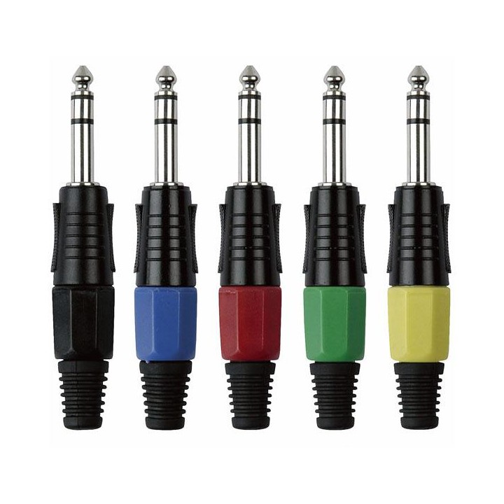 Dap Audio - 6.3 mm Jackplug Stereo, Black housing - Jack Conector  | Z-Bombilla