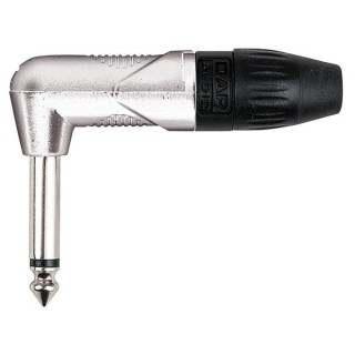 Dap Audio - 6.3mm Right-angle Jack X-type Mono with black endcap - Conector Jack | Z-Bombilla