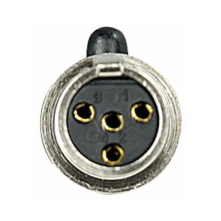 Dap Audio - N-CON Mini XLR 4p. Plug Female - Conector Canon XLR | Z-Bombilla