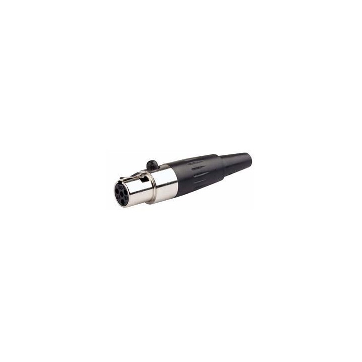 Dap Audio - N-CON Mini XLR 4p. Plug Female - Conector Canon XLR | Z-Bombilla