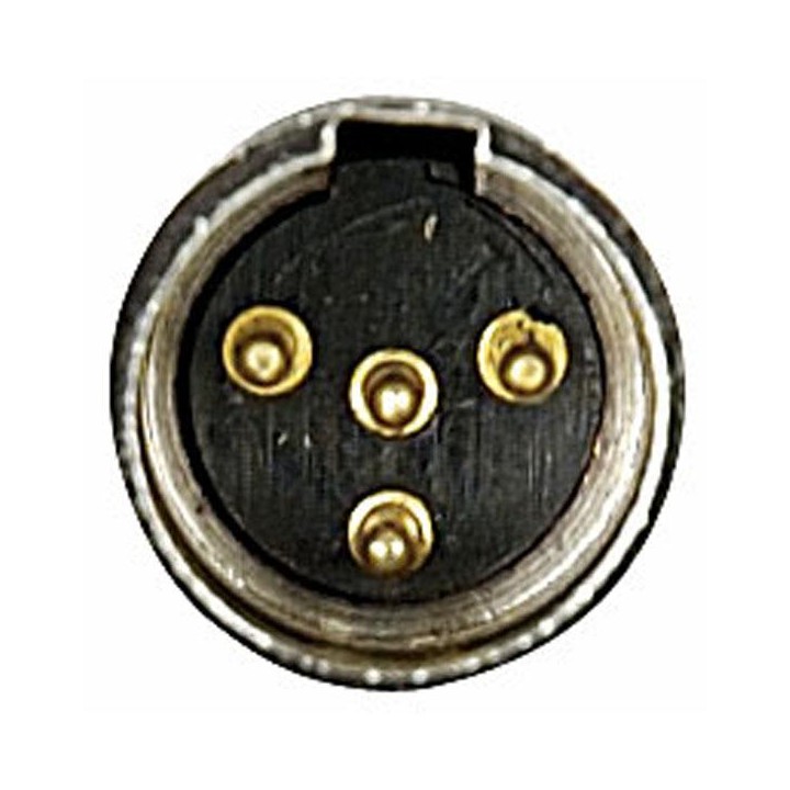 Dap Audio - N-CON Mini XLR 4p. Plug Male - Conector Canon XLR | Z-Bombilla