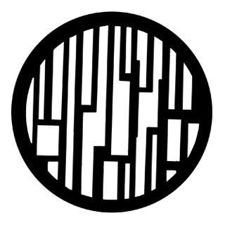 Rosco - 77208 - Aço Padrão Gobo - Gráficos | Z-Bombilla