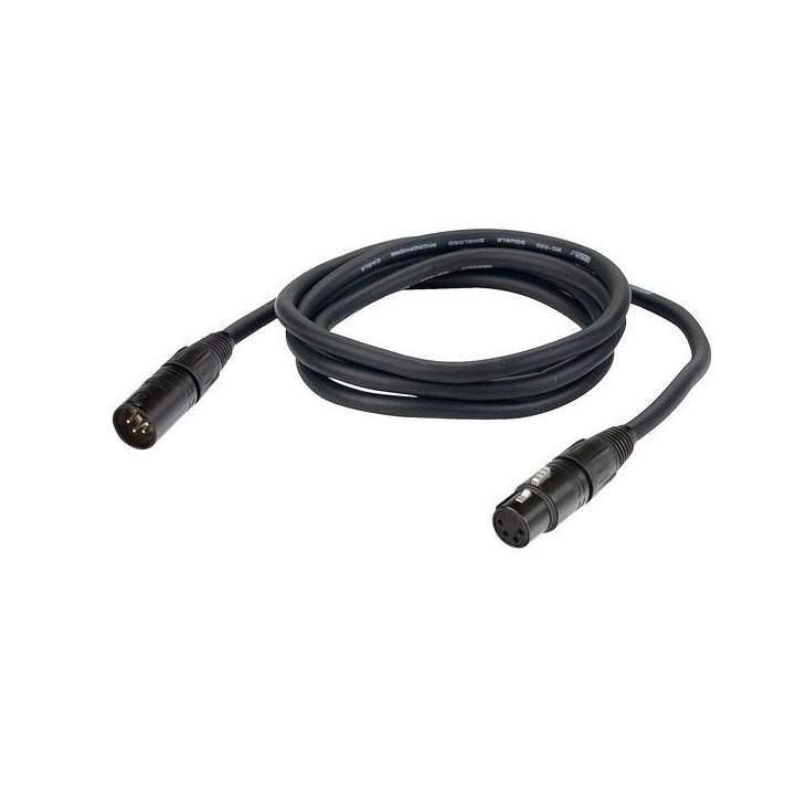 Dap Audio - FL81 - XLR/M 4p. - XLR/F 4p. - Cable d'Àudio - Canon - Canon | Z-Bombilla