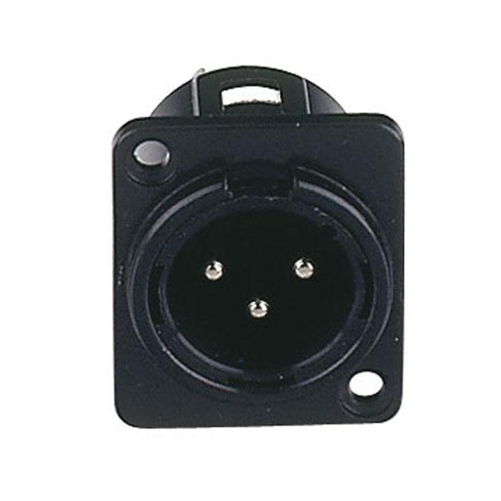 Dap Audio - XLR 3p. Chassis Male - Connector Canon XLR | Z-Bombilla