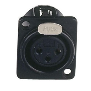 Dap Audio - XLR 3p. Chassis Female - Connector Canon XLR | Z-Bombilla