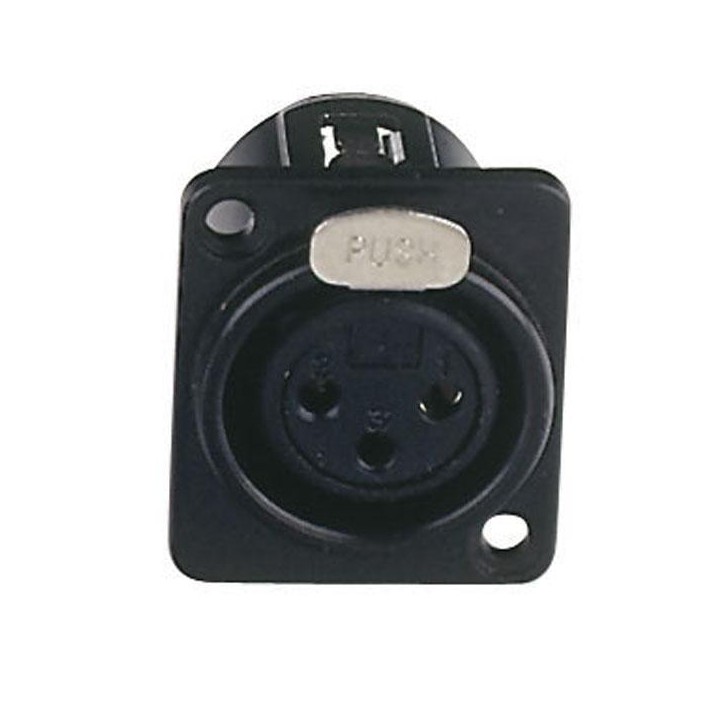 Dap Audio - XLR 3p. Chassis Female - Connector Canon XLR | Z-Bombilla