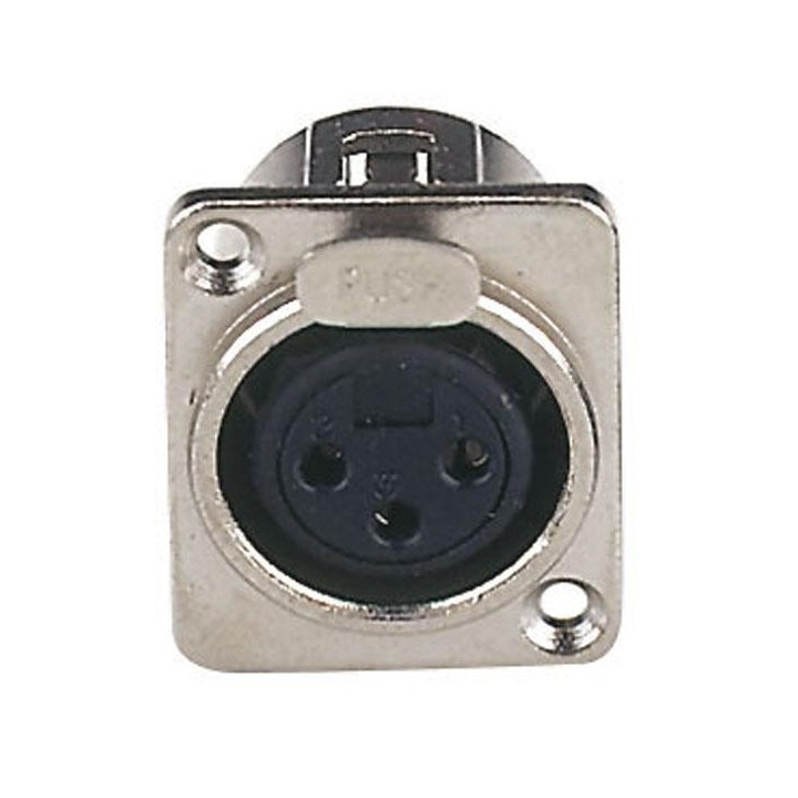 Dap Audio - XLR 3p. Chassis Female - Connector Canon XLR | Z-Bombilla
