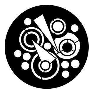 Rosco - 77285 - Aço Padrão Gobo - Gráficos | Z-Bombilla