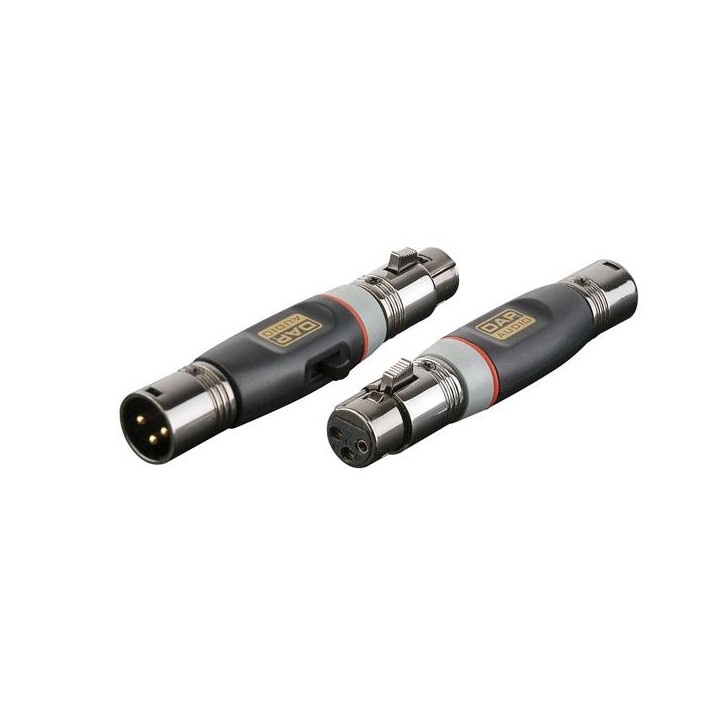 Dap Audio - XGA37 - XLR/M 3p. - XLR/F 3p. - Adattatore Audio Economic | Z-Bombilla