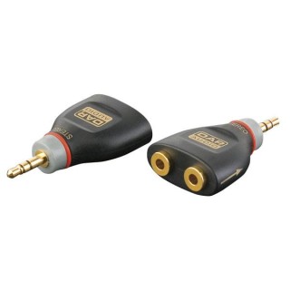 Dap Audio - XGA44 - Mini Jack/M stereo - 2 x Mini Jack/F - Adattatore Audio Economic | Z-Bombilla