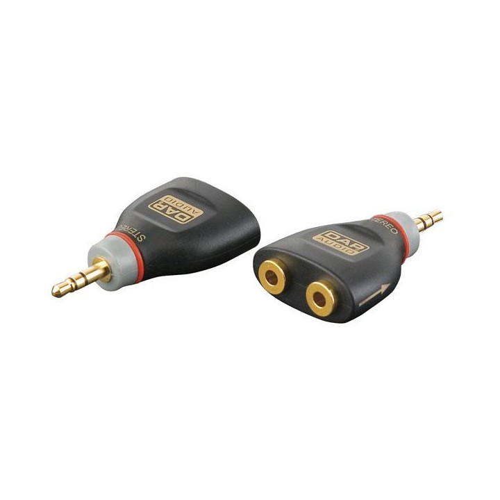 Dap Audio - XGA44 - Mini Jack/M stereo - 2 x Mini Jack/F - Adattatore Audio Economic | Z-Bombilla