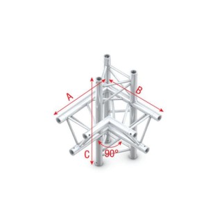 Showtec - Corner 90° up/down, left - Triangular corners (Showtec) | Z-Bombilla