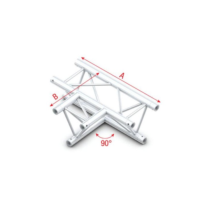 Showtec - 90° 3-way horizontal - Triangular corners (Showtec) | Z-Bombilla