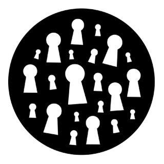 Rosco - 77581 - Aço Padrão Gobo - Gráficos | Z-Bombilla