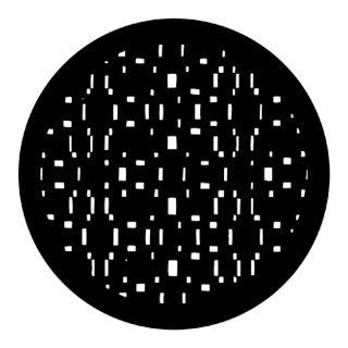 Rosco - 77743 - Aço Padrão Gobo - Gráficos | Z-Bombilla