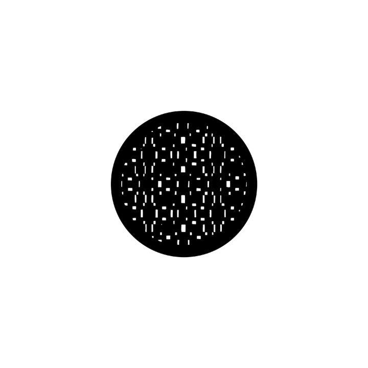 Rosco - 77743 - Aço Padrão Gobo - Gráficos | Z-Bombilla