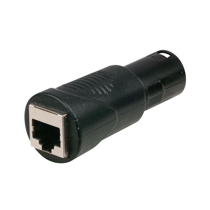 DMT - XLR Male 3 pole to RJ45 female - Cable Canon DMX | Z-Bombilla