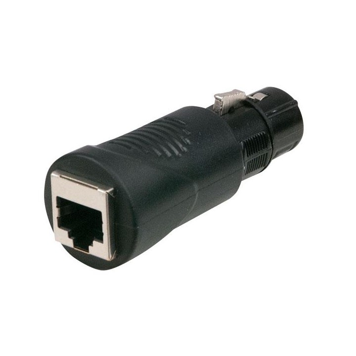 DMT - XLR Female 3 pole to RJ45 female - Cable XLR DMX | Z-Bombilla