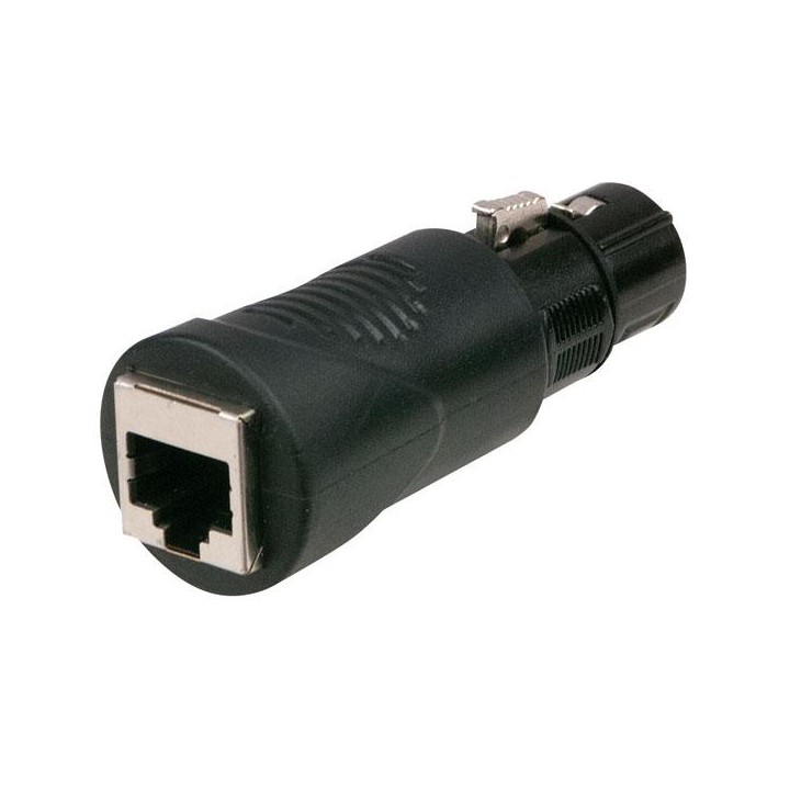 DMT - XLR Female 5 pole to RJ45 female - Cable XLR DMX | Z-Bombilla