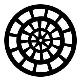 Rosco - 77758 - Aço Padrão Gobo - Gráficos | Z-Bombilla