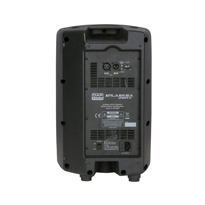 Dap Audio - Splash 8A - ATIVOS ATÉ 8" - alto-falantes com alimentação própria - Alto-falantes profissionais | Z-Bombilla