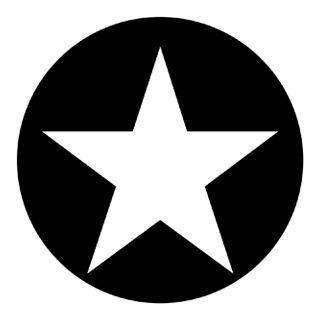 Rosco - 78001 - Aço Padrão Gobo - Gráficos | Z-Bombilla