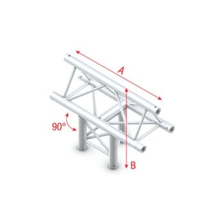 Showtec - T-Cross vertical 3-way, apex up - Cantos triangulares (Showtec) | Z-Bombilla