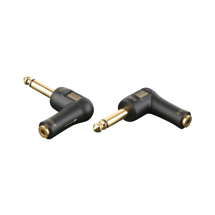 Dap Audio - XGA10 - Jack/M mono - Mini Jack/F, 90° - Adattatore Audio Economic | Z-Bombilla