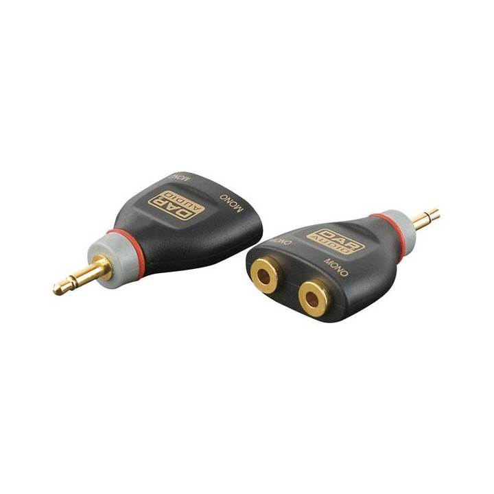 Dap Audio - XGA14 - Mini Jack/M mono - 2 x Mini Jack/F - Adattatore Audio Economic | Z-Bombilla