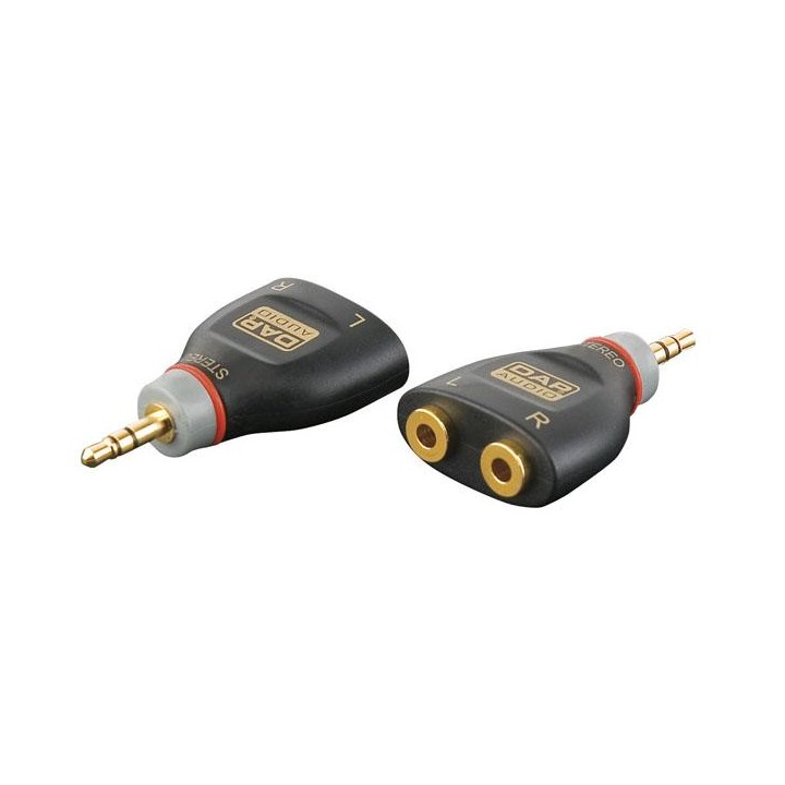 Dap Audio - XGA16 Mini Jack/M -2xMini Jack/F - Adattatore Audio Economic | Z-Bombilla